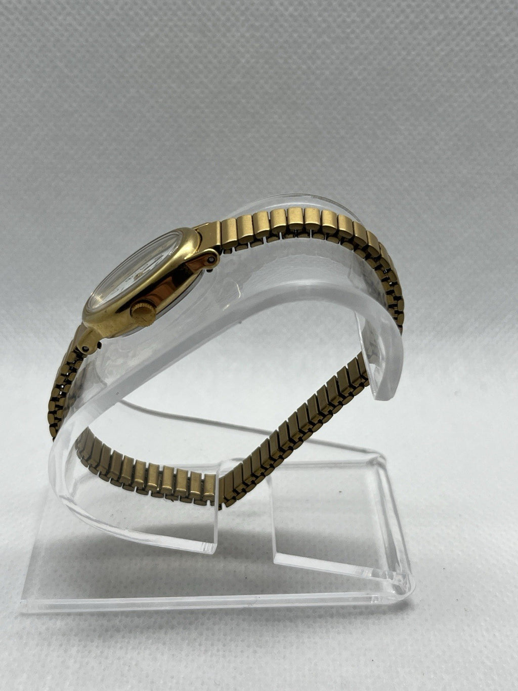 Timex Ladies Petite Watch - Gold Tone - Vintage Style With Expansion Band