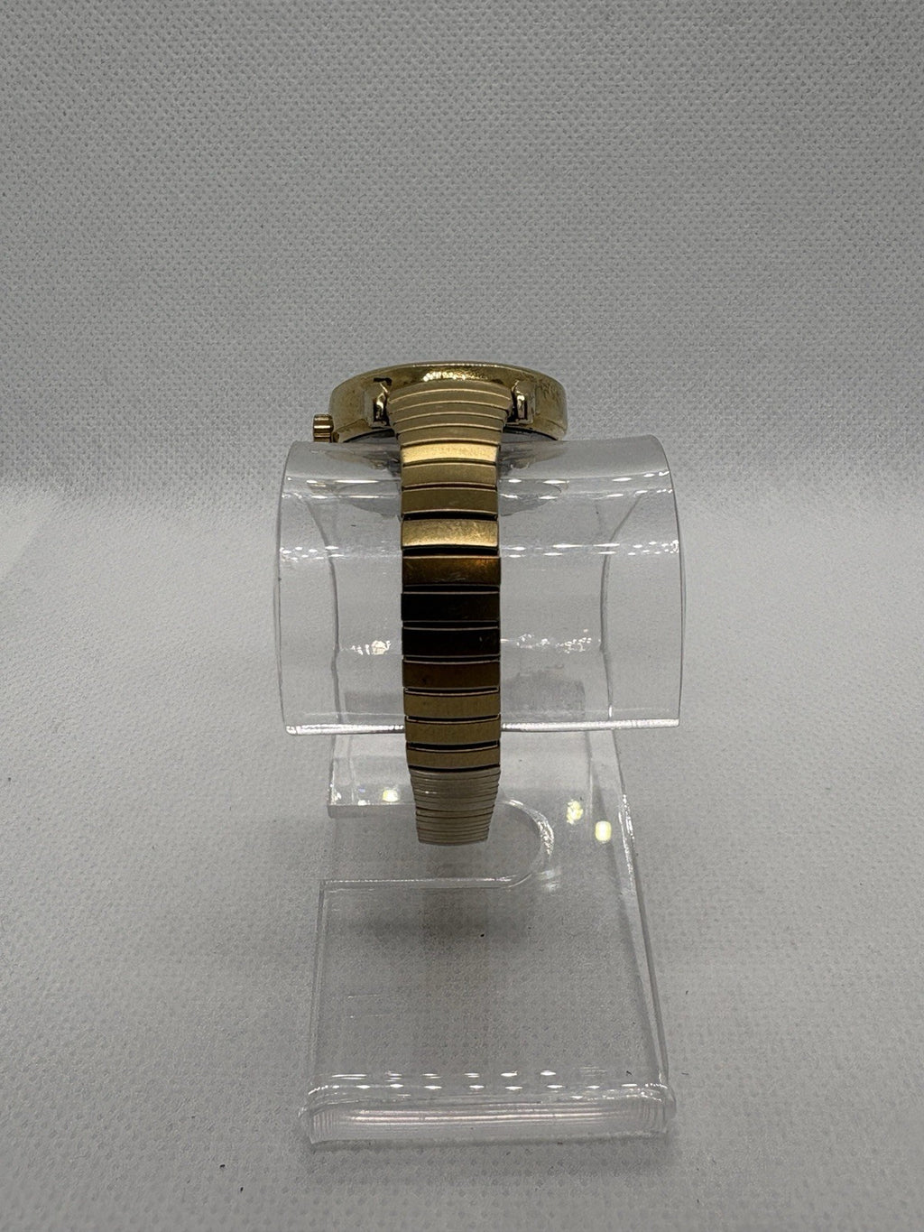 Timex Easy Reader Watch Women Indiglo 25mm Gold Tone Stretch Band New Battery