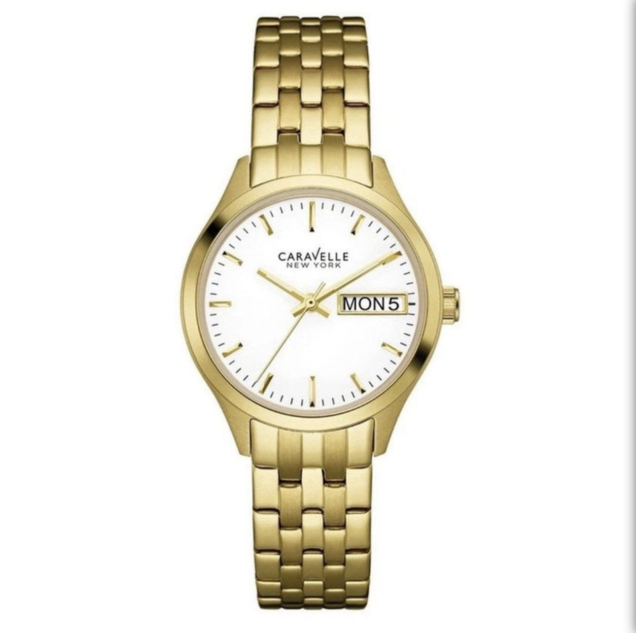 Bulova Caravelle Women's White Dial Quartz Watch 44N107