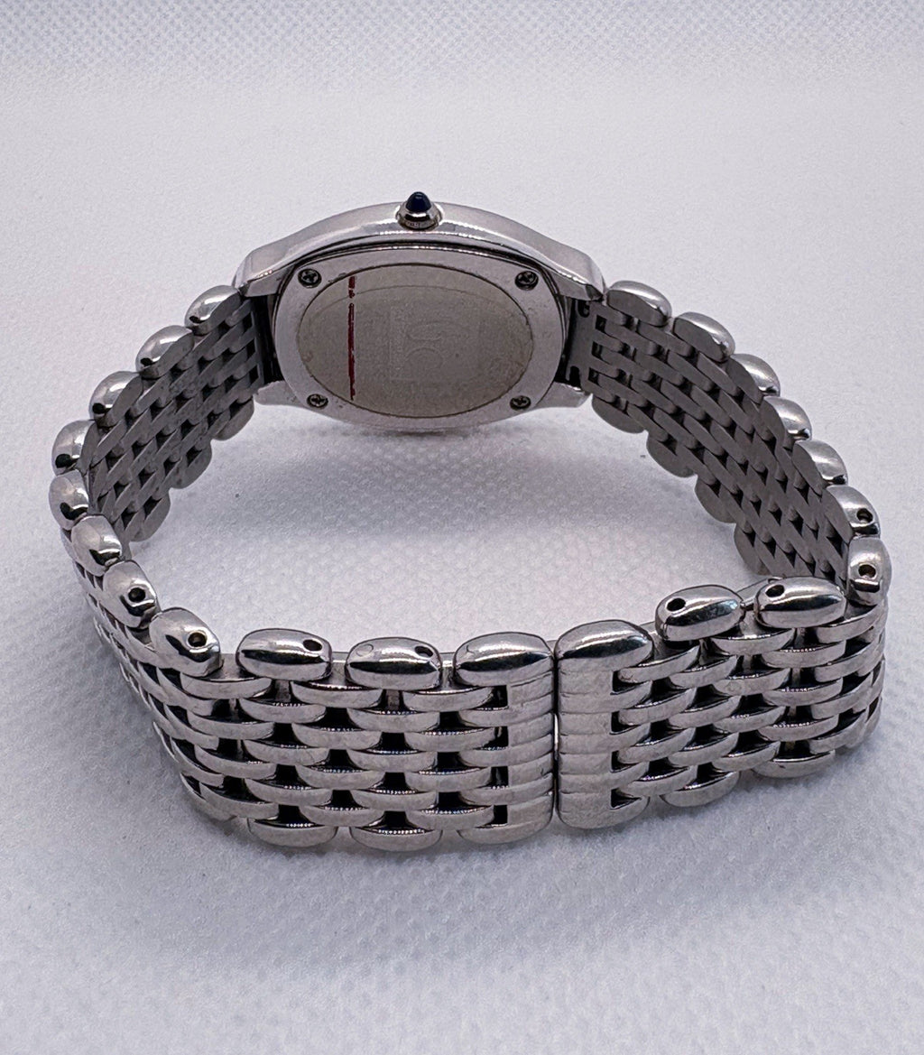 GC Guess Collection GC4000 Ladies Oval Watch Sub Second Dial Silver New Battery