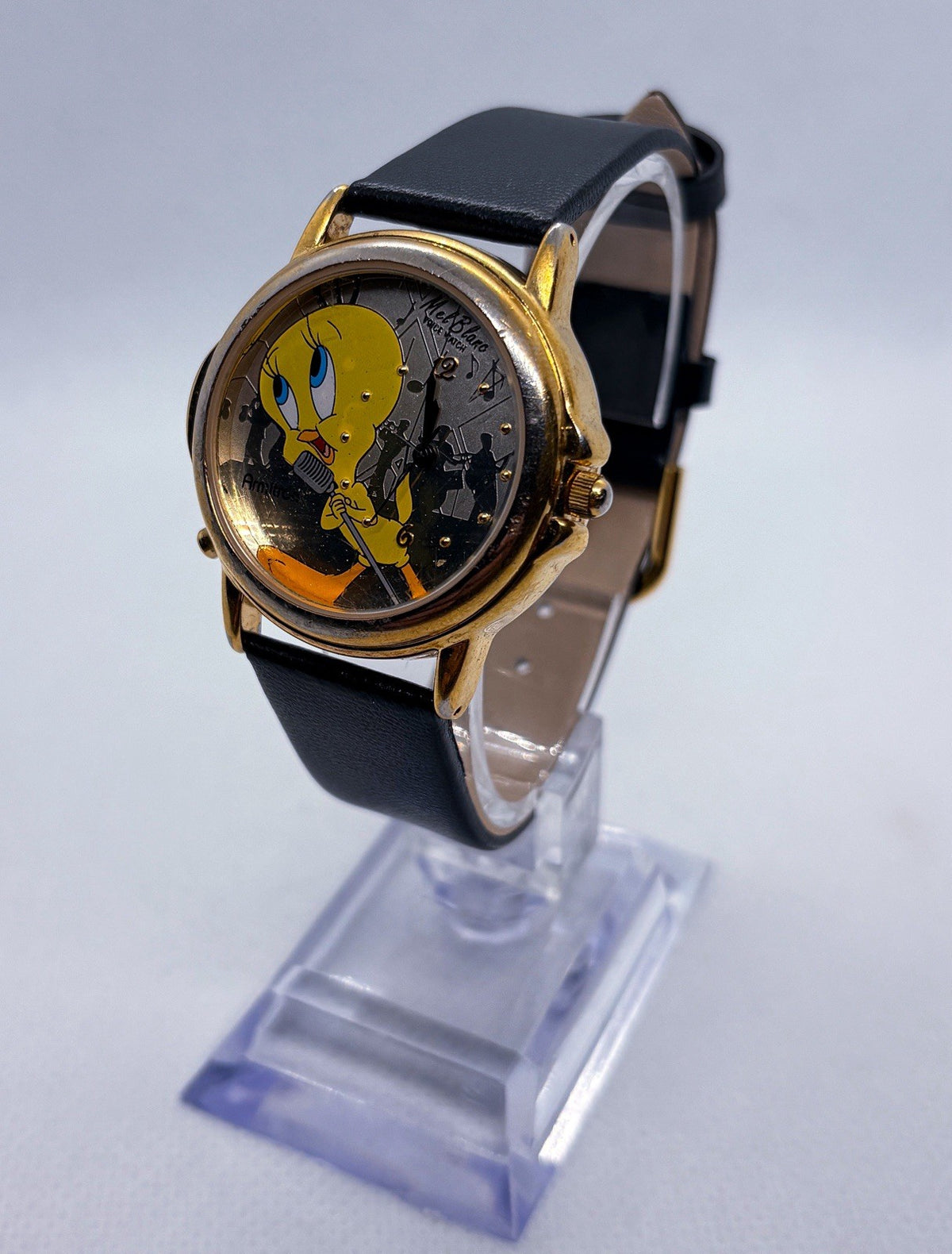 Vtg 1993 Armitron Looney Tunes Tweety Bird Mel Blanc Voice Watch Fully Working
