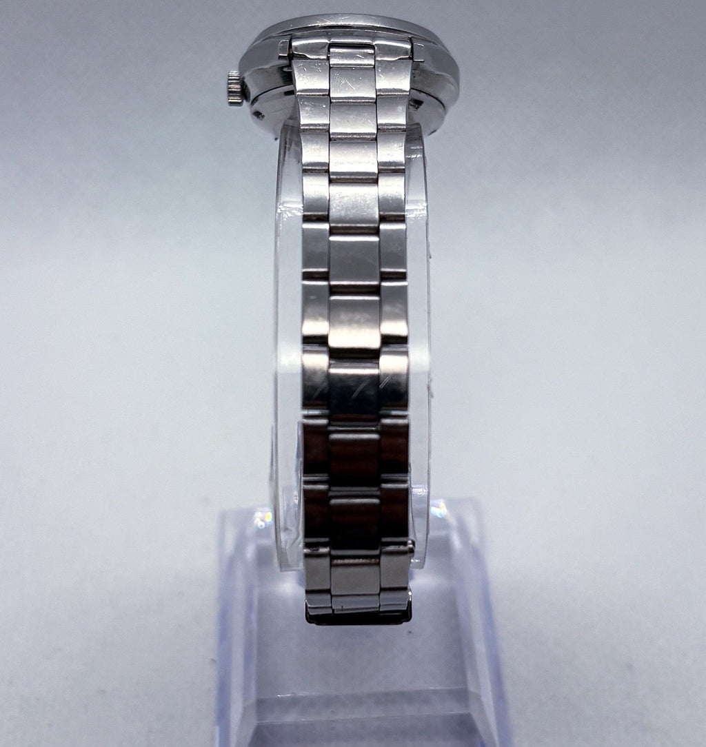 Vintage 1994 Seiko 5 Automatic Ladies Watch 4206-0420 Blue Dial 26mm - Working