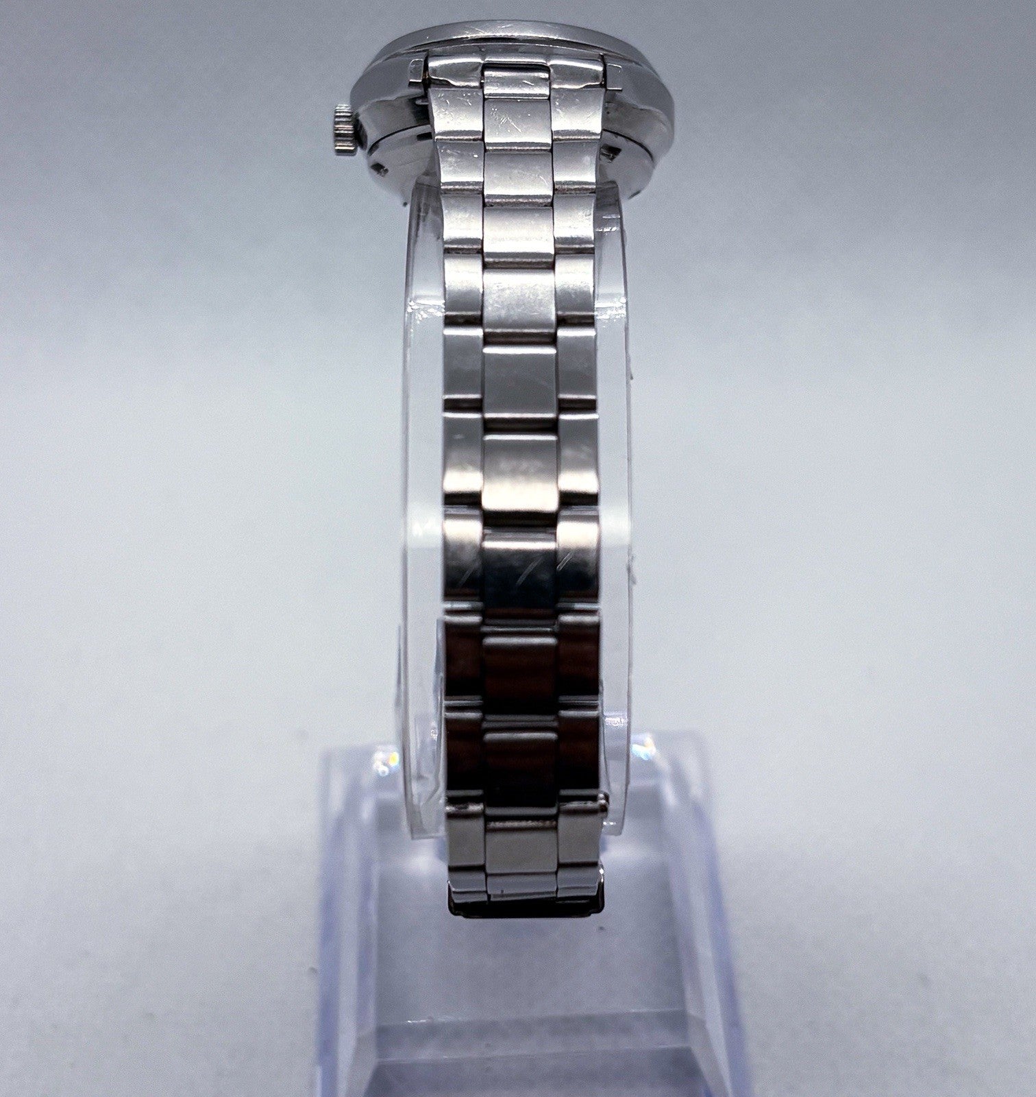 Vintage 1994 Seiko 5 Automatic Ladies Watch 4206-0420 Blue Dial 26mm - Working