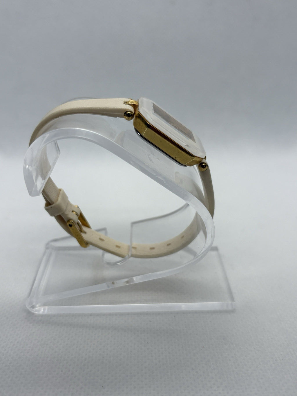 Spaltec Ivory Bezel Women’s Watch Champagne Dial 25mm - Quartz - New Battery