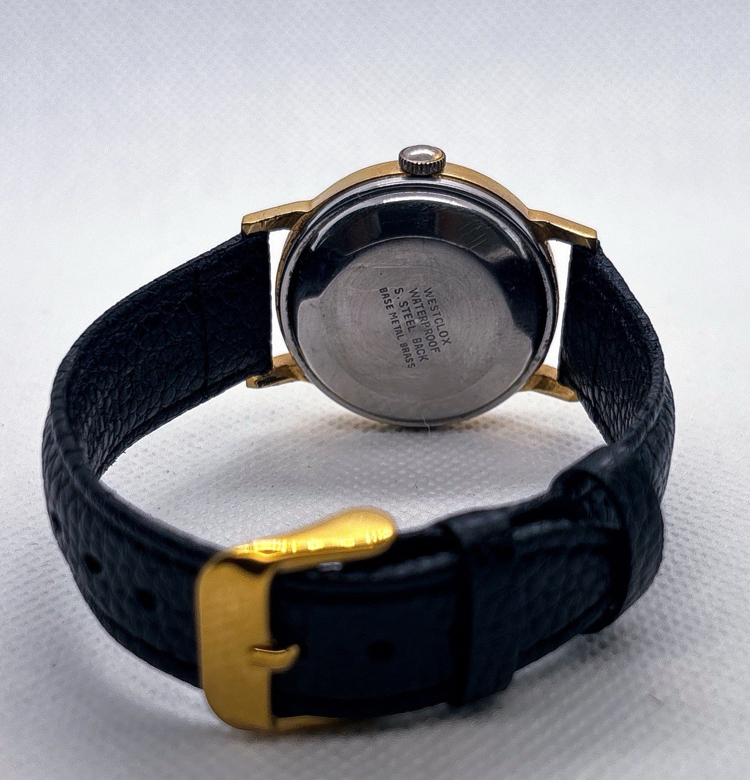 VTG 1960s Westclox LaSalle Automatic Watch 7 Jewels Swiss Movt Cleaned Working