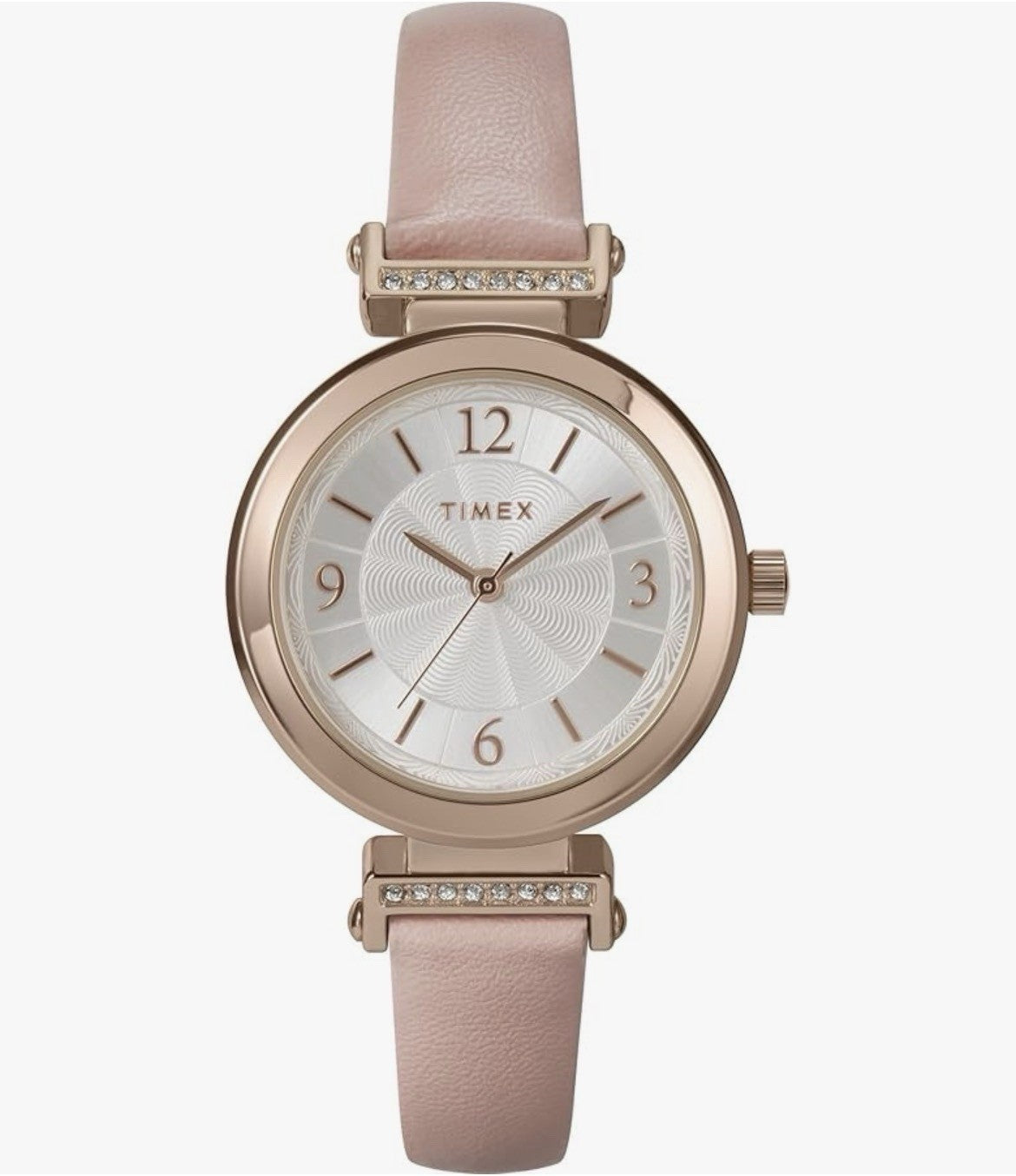 TIMEX Main Street TW2W96300 Pink Stainless Steel Women's Watch New in Box