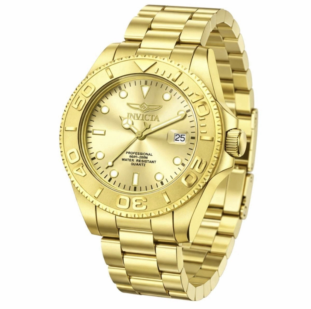 Invicta Pro Diver Aureus Men's Watch - 43mm, Gold Tone Model #69523