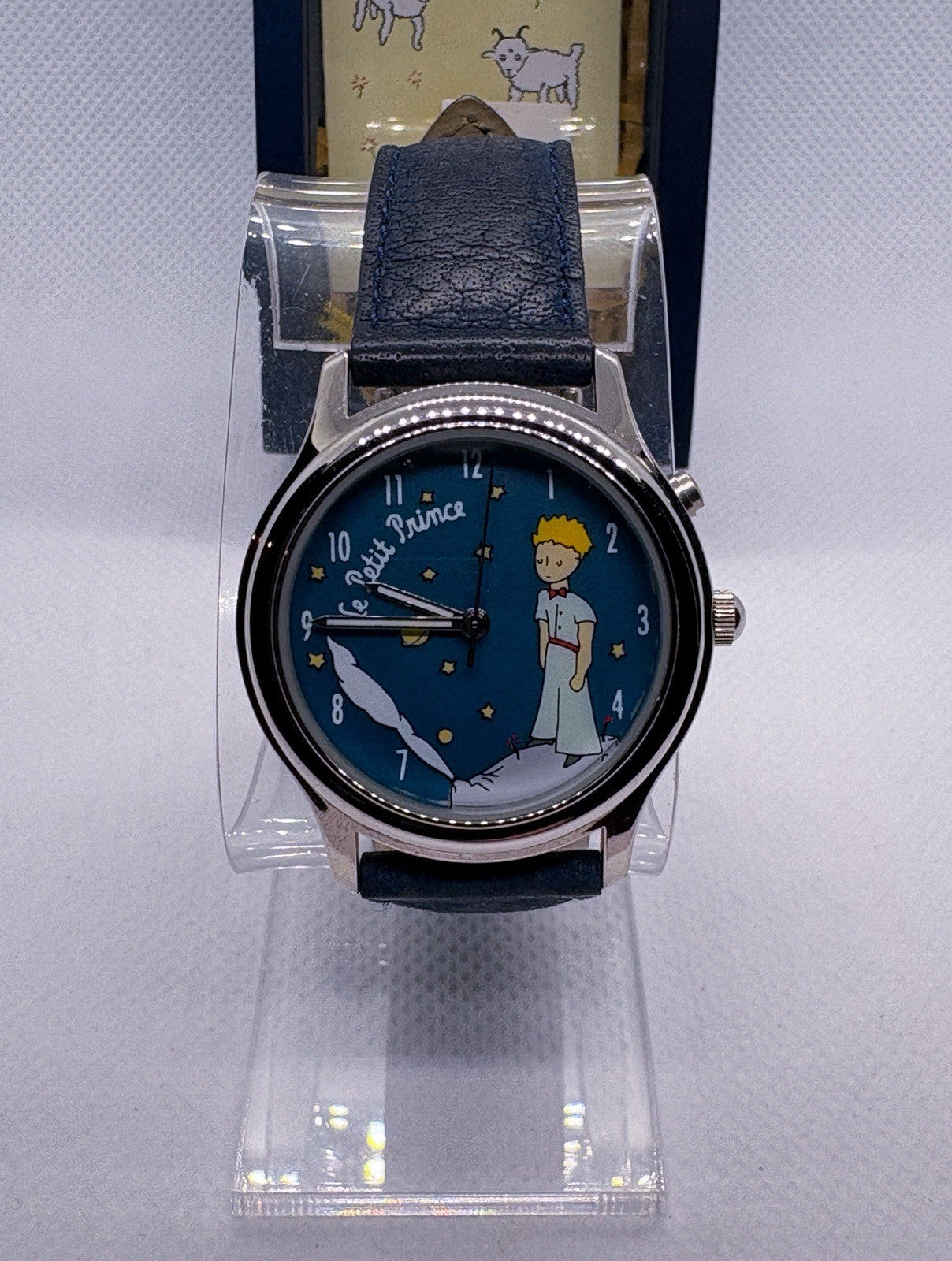 Vtg 1998 Bennex Le Petit Prince Watch Box Tags Manual Full Set Excellent Working