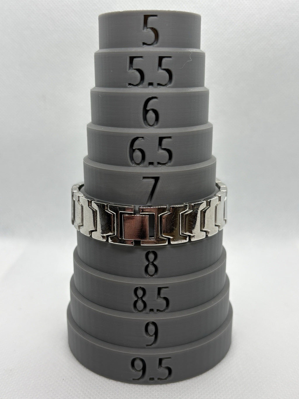 Vintage ECHO Quartz Watch Silver Tone Metal Band Analog Silver Dial Japan Movt