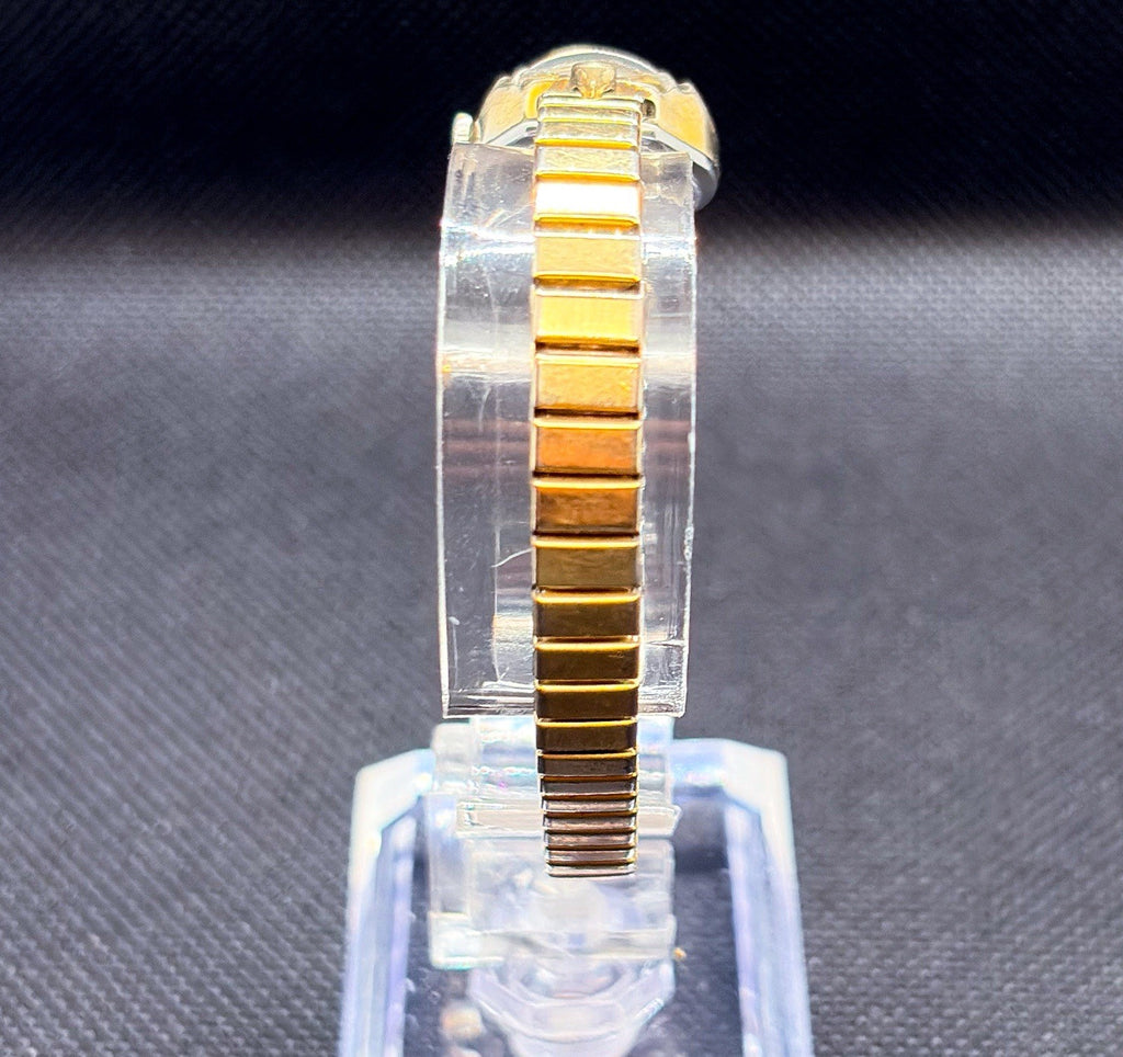 Vintage 1950s Benrus Cocktail Ladies 17J Hand Wind Watch 10K RGP Bezel CZ 25