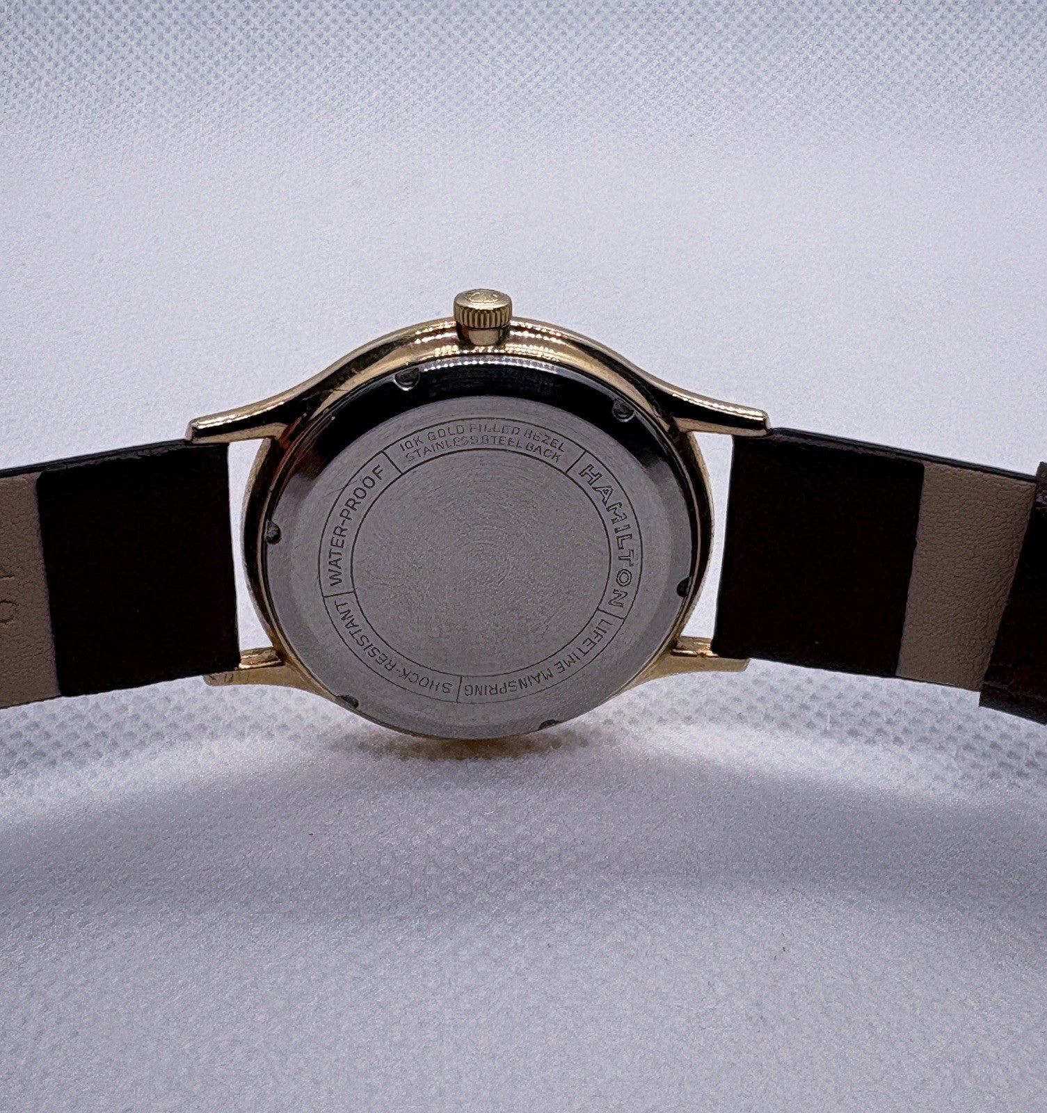 Vintage Hamilton Thin-O-Matic Cal 666 Micro Rotor Automatic Watch 10K GF Bezel