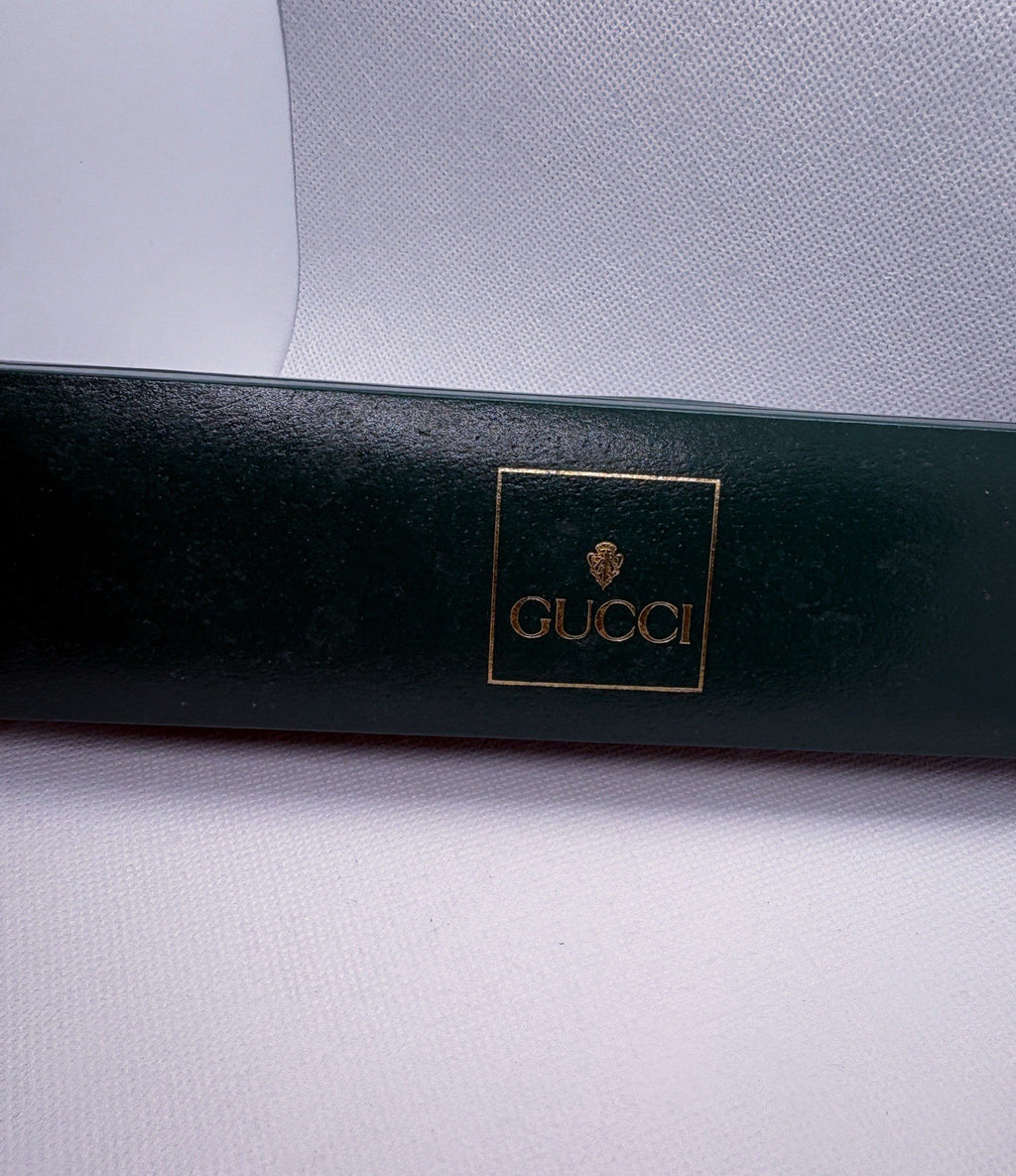 Gucci 2000L Sherry Line Watch Quartz Womens Black Dial Swiss Made With Box