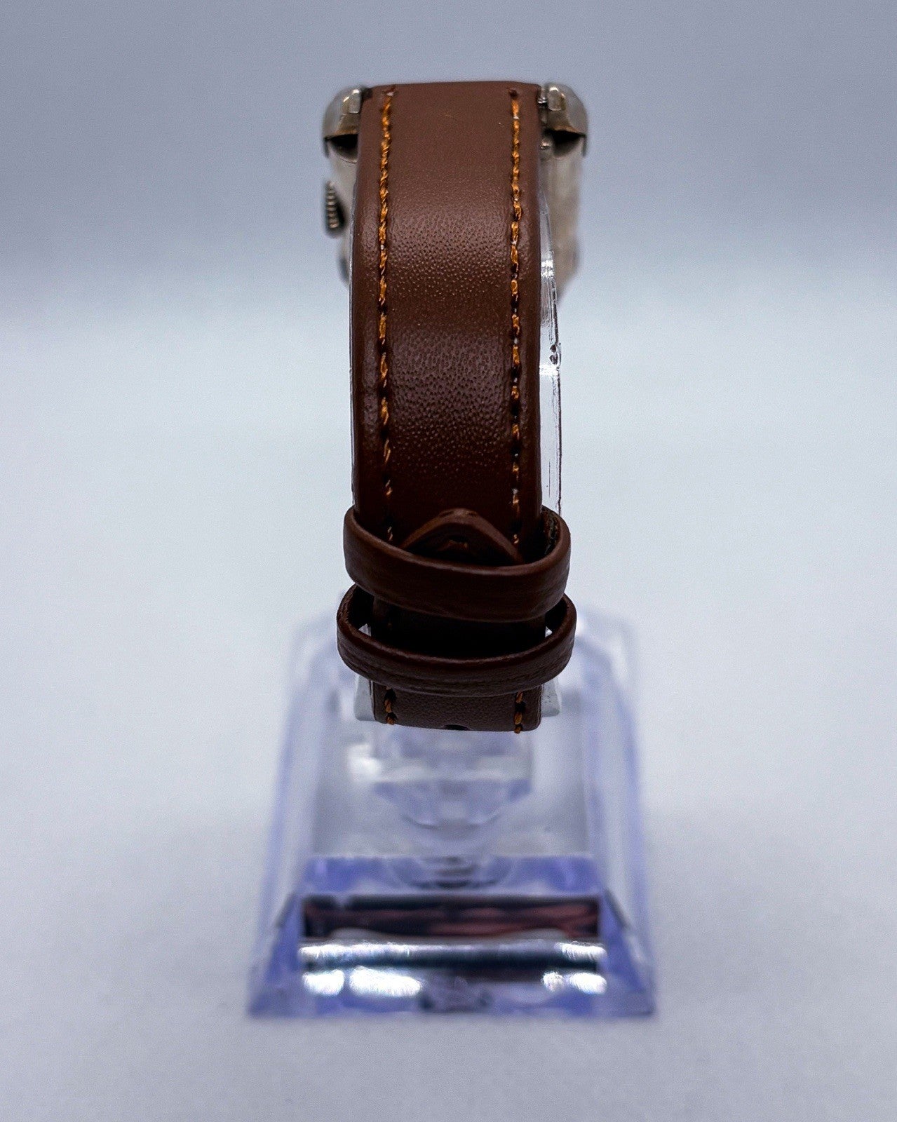 Vintage 1947 Bulova His Excellency Tank 10K GF 21J 7AK Manual Wind Mens Watch