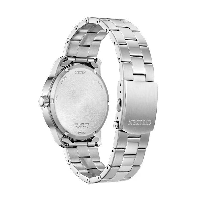 Citizen Eco-Drive Men's Day/Date Stainless Steel Watch BM8551-54E