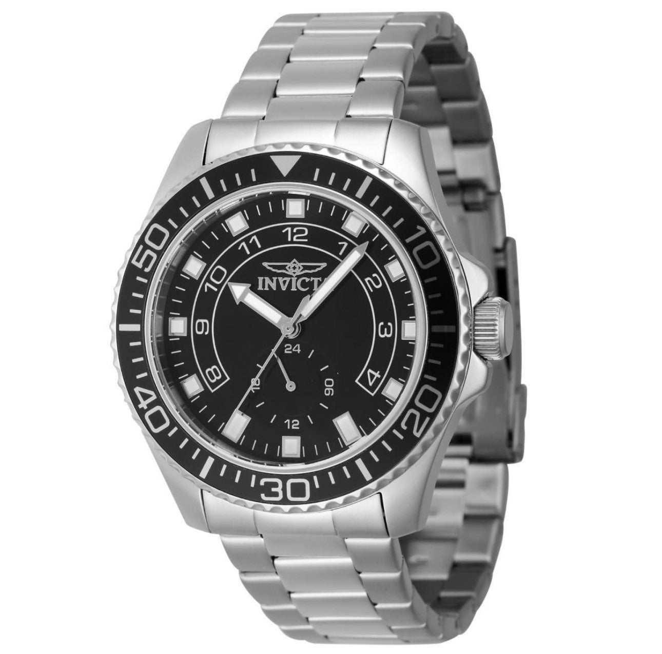 Invicta Pro Diver Command Men's Watch - 44mm, Steel/Black (47125) New!