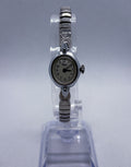 Vintage 1989 Timex Mechanical Silver Tone Wind-up Analog Women's Watch Working