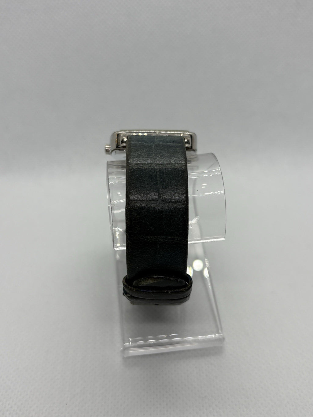 Vintage Gossip Blue Square Dial Women's Watch 32mm Japan Quartz Stainless Steel