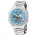 Activa Sonar X Invictq Watch- 45.5mm, Blue Dial, SS Case & Band ACWM423-003