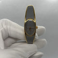 Vintage Bangle Fastrack Women Antimagnetic 19mm Gray Gold Tone Manual Wind