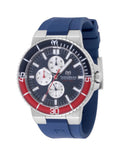 TechnoMarine La Pelagia Men's Watch - 43mm Pepsi Bezel - Blue Band - TM-225094