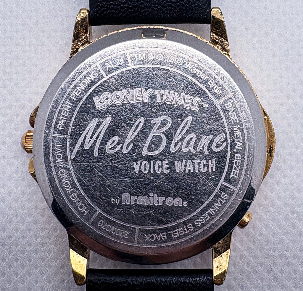 Vtg 1993 Armitron Looney Tunes Tweety Bird Mel Blanc Voice Watch Fully Working