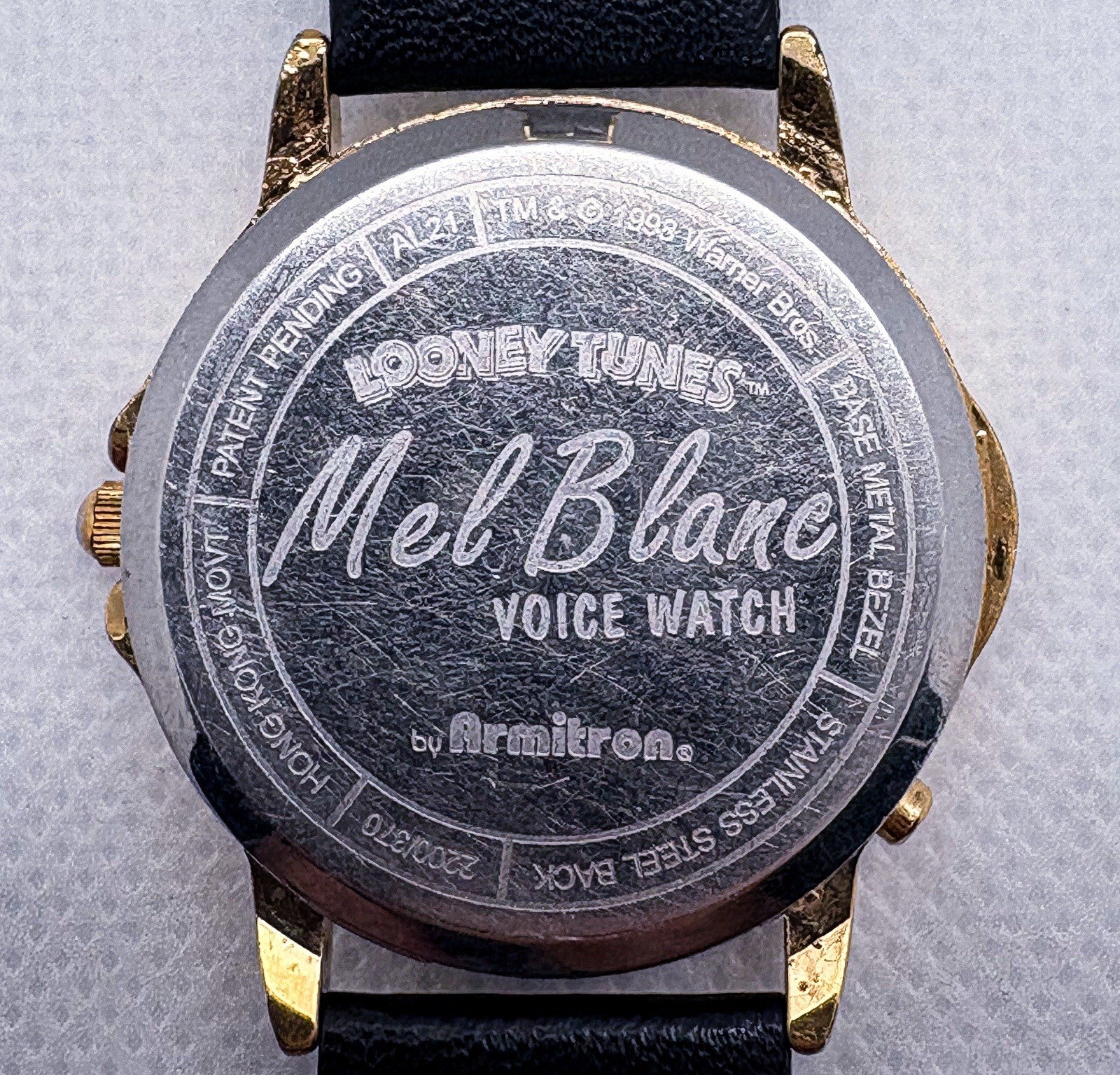 Vtg 1993 Armitron Looney Tunes Tweety Bird Mel Blanc Voice Watch Fully Working