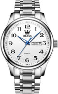 Olevs Women’s Silver Stainless Steel Waterproof Female Watch 29mm Case Mod 2020