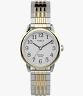 Timex Easy Reader Perfect Fit Women’s Watch Gold 25mm Case Two-Tone Band New