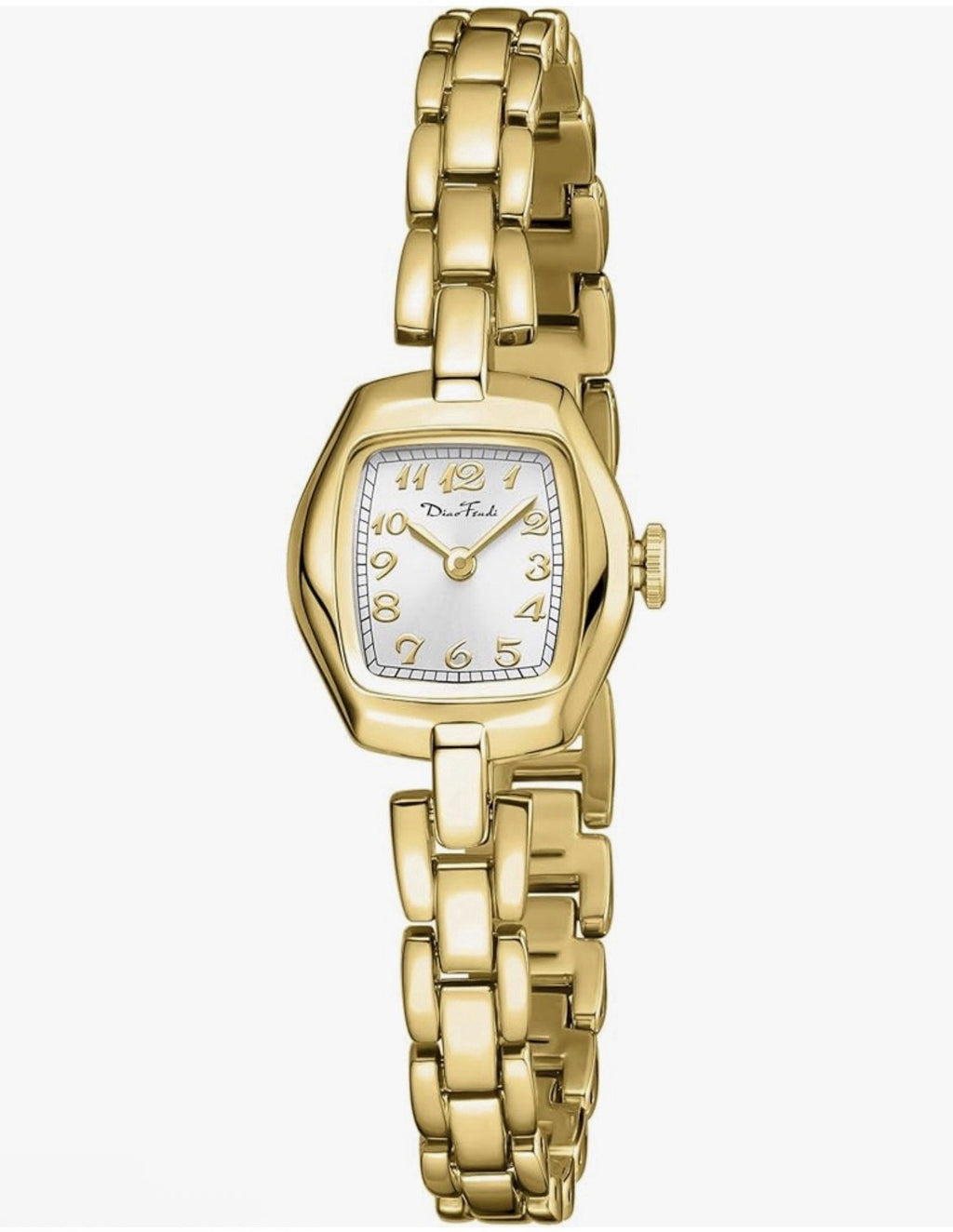 Diaofendi Petite Oval Gold Women’s Gold Watch, Waterproof Elegant NEW