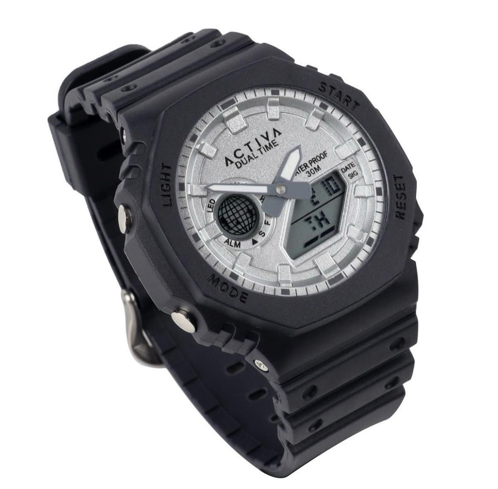 Activa Recon X Invicta Digital Unisex Watch - 45.5mm, Grey (ACW423-015)