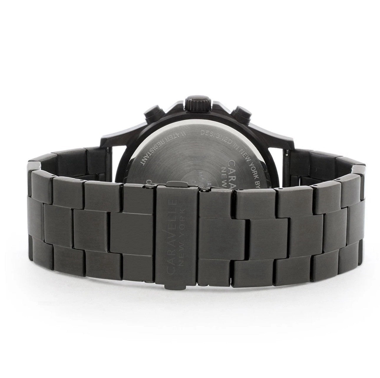 Caravelle By Bulova Men's Charcoal Dial Chronograph Quartz Watch 45A125