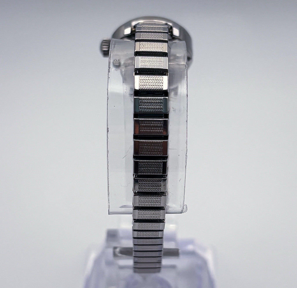 Vintage Bulova 1965 Automatic Ladies Watch M5 6CMAC 17J Stainless Steel Runs