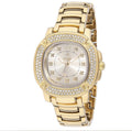 Montres Prestige X Invicta Women's Watch 35mm Yellow Gold Crystal (MPW-0188)