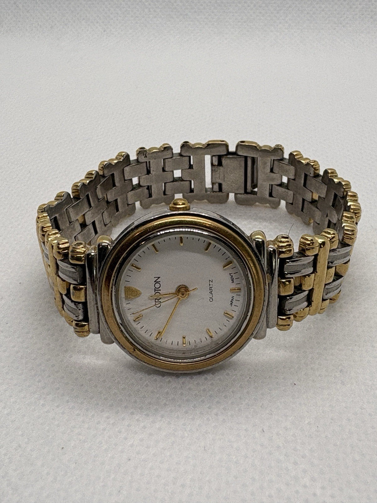 Vintage Croton Women’s Watch 23kt Gold Filled Ladies Wristwatch New Battery