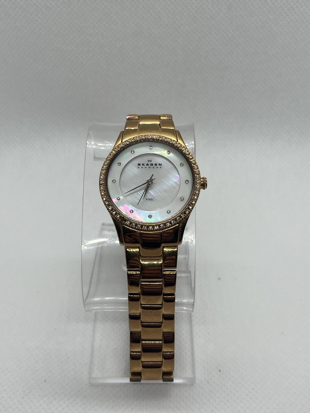 Skagen 347SRXR Women's Rose Gold Stainless Steel Analog Dial Quartz Watch JNA999