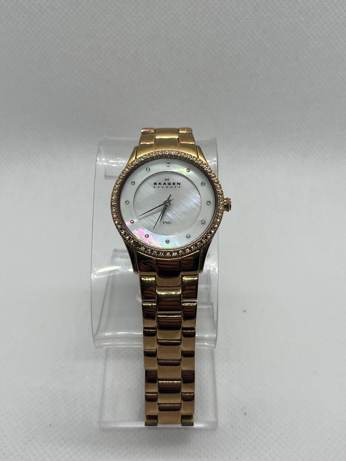 Skagen 347SRXR Women's Rose Gold Stainless Steel Analog Dial Quartz Watch JNA999