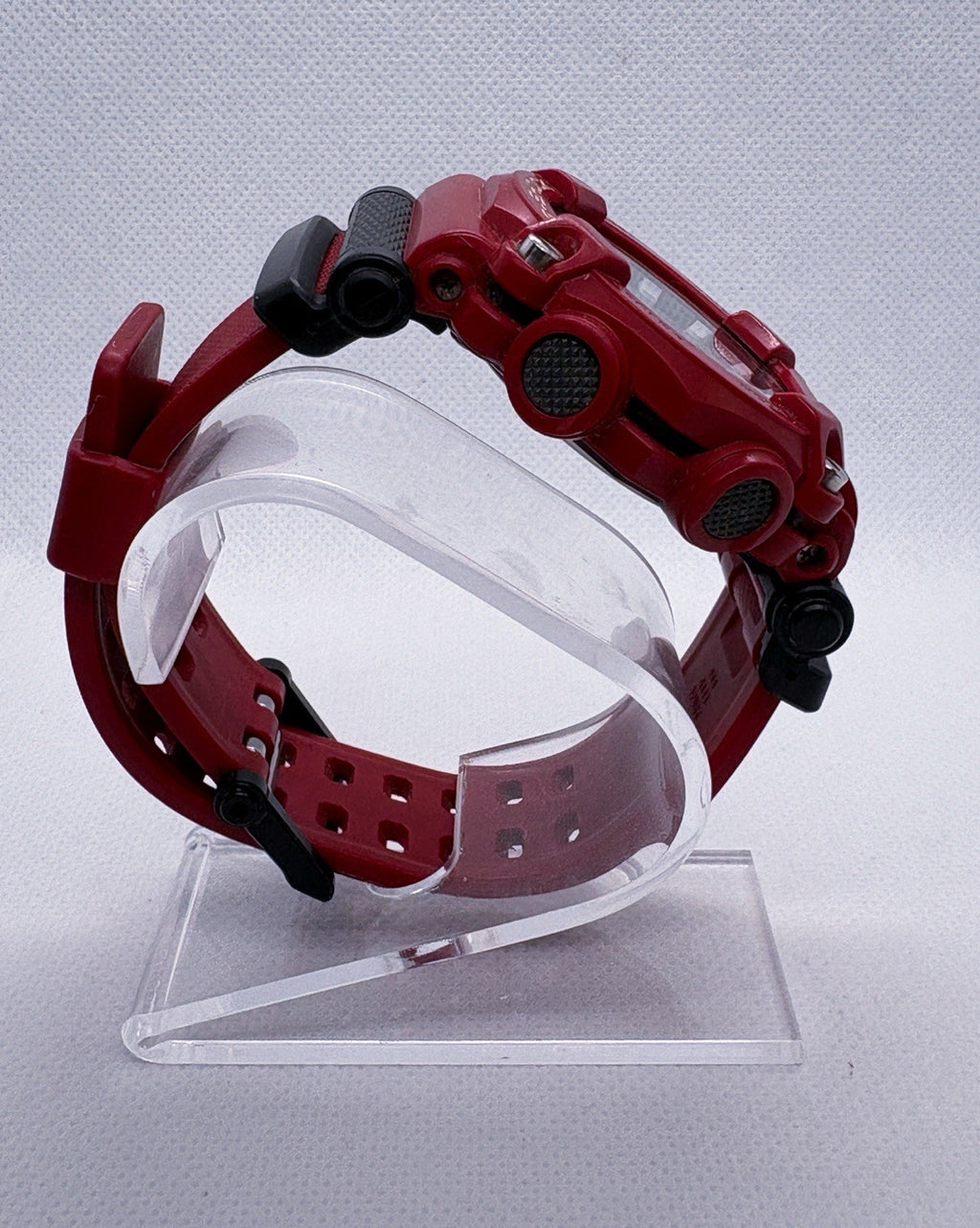 Casio G-Shock GA900-4A Ana-Digi GA-900 Series Red Rubber Quartz Watch