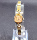 Vintage 1950s Benrus Cocktail Ladies 17J Hand Wind Watch 10K RGP Bezel CZ 25