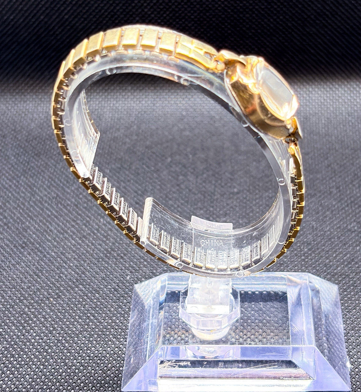 Vintage 1950s Benrus Cocktail Ladies 17J Hand Wind Watch 10K RGP Bezel CZ 25