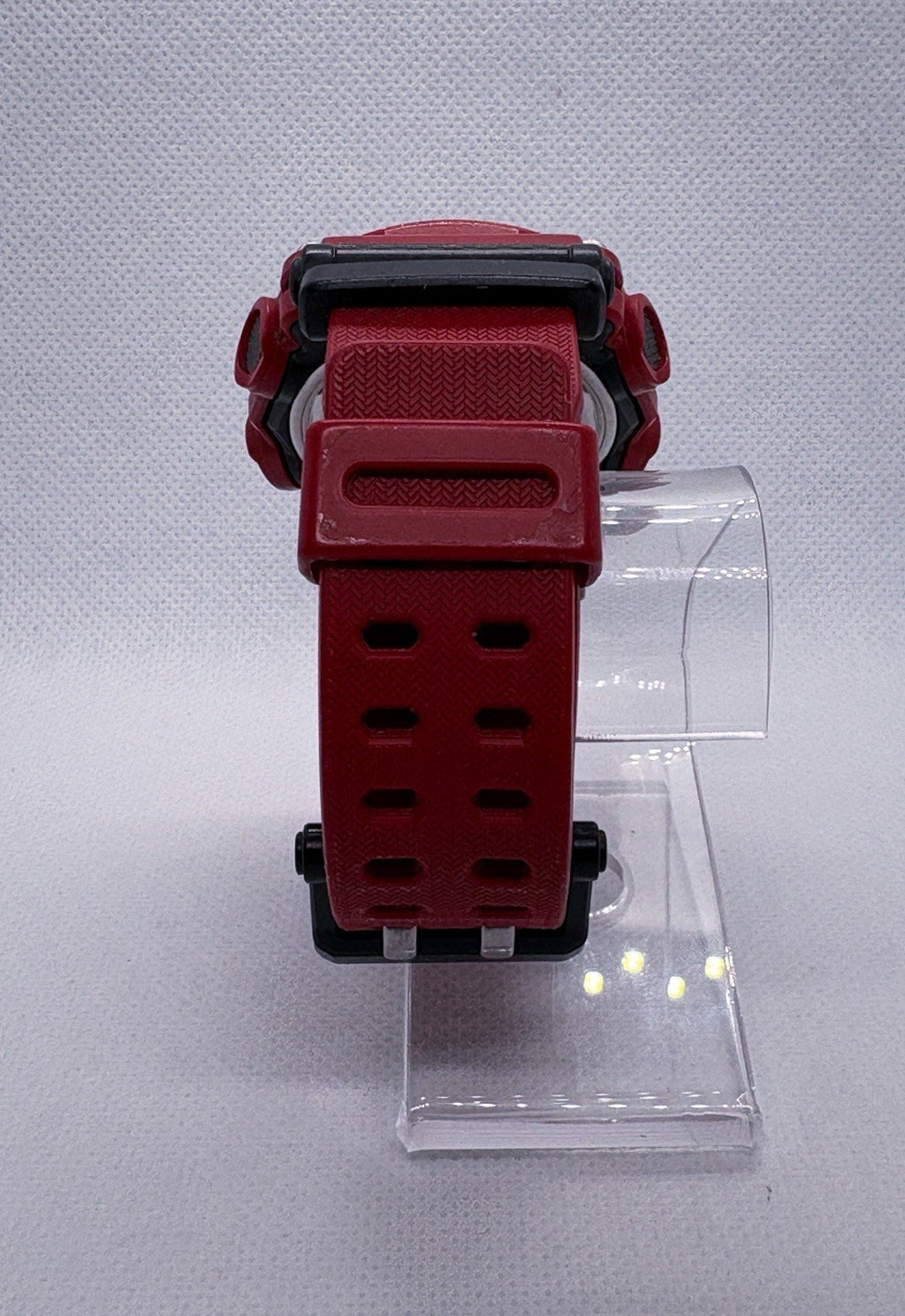 Casio G-Shock GA900-4A Ana-Digi GA-900 Series Red Rubber Quartz Watch